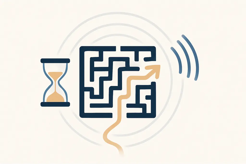 Illustration: Attention residue and lost focus after task switching