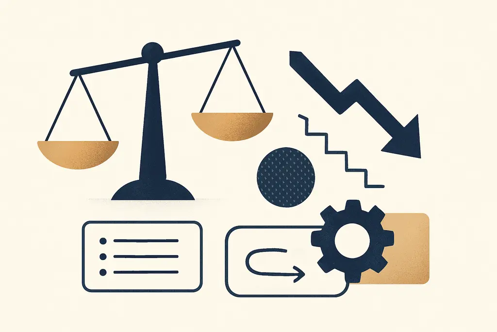 Illustration: Authority drain in flat organizations