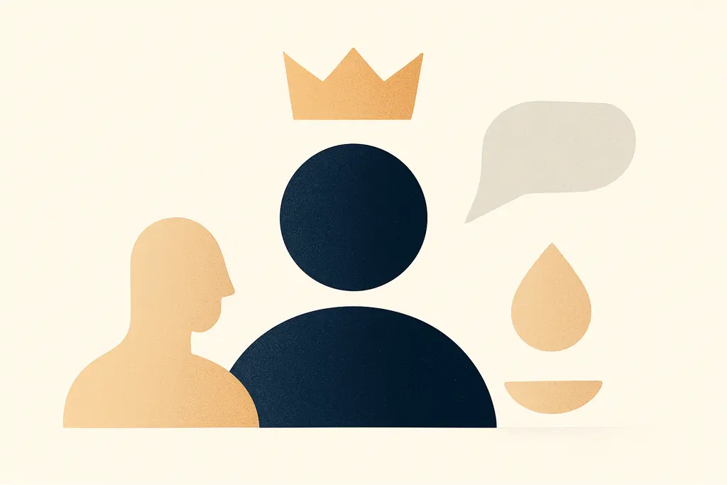 Illustration: Authority humility