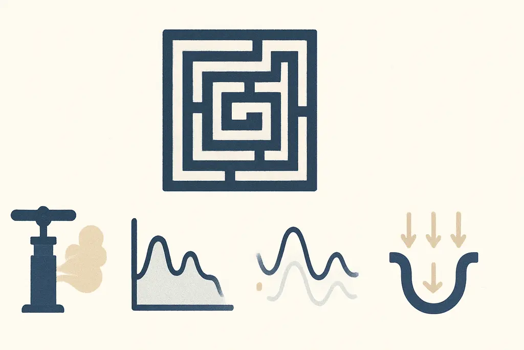 Illustration: Burnout relapse cycles