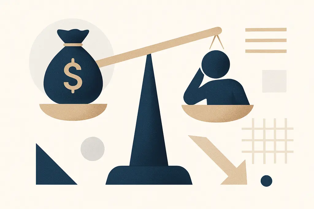 Illustration: Business expense guilt