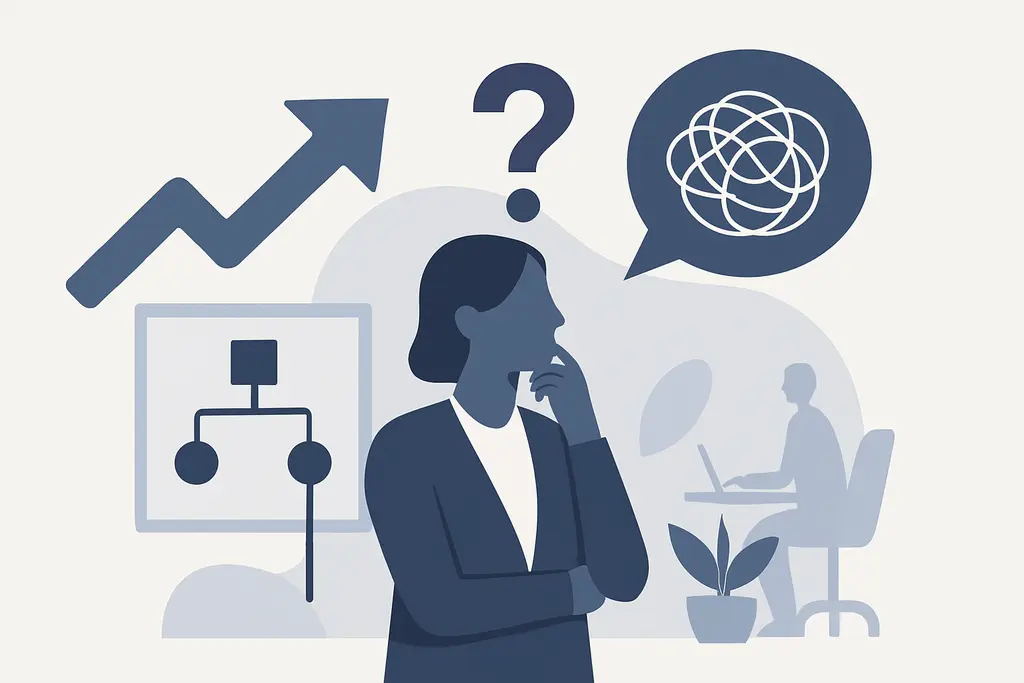 Illustration: Career Decision Paralysis