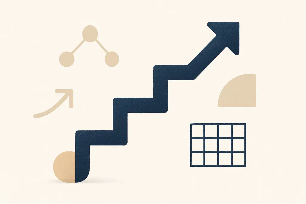 Illustration: Career momentum after a setback