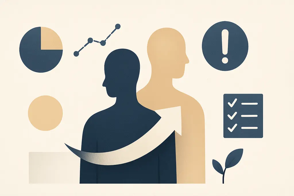 Illustration: Career pivot guilt