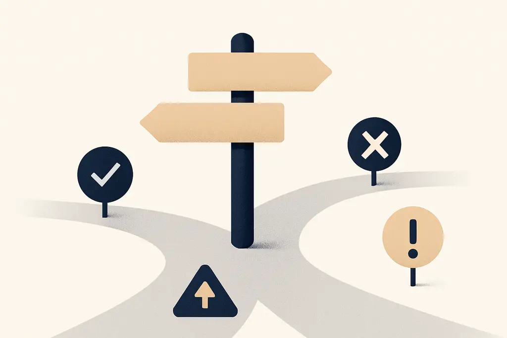 Illustration: Choice architecture for internal tool adoption