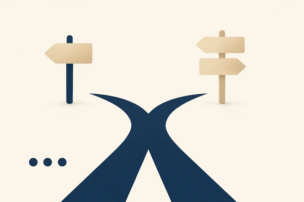 Illustration: Choice architecture for small teams