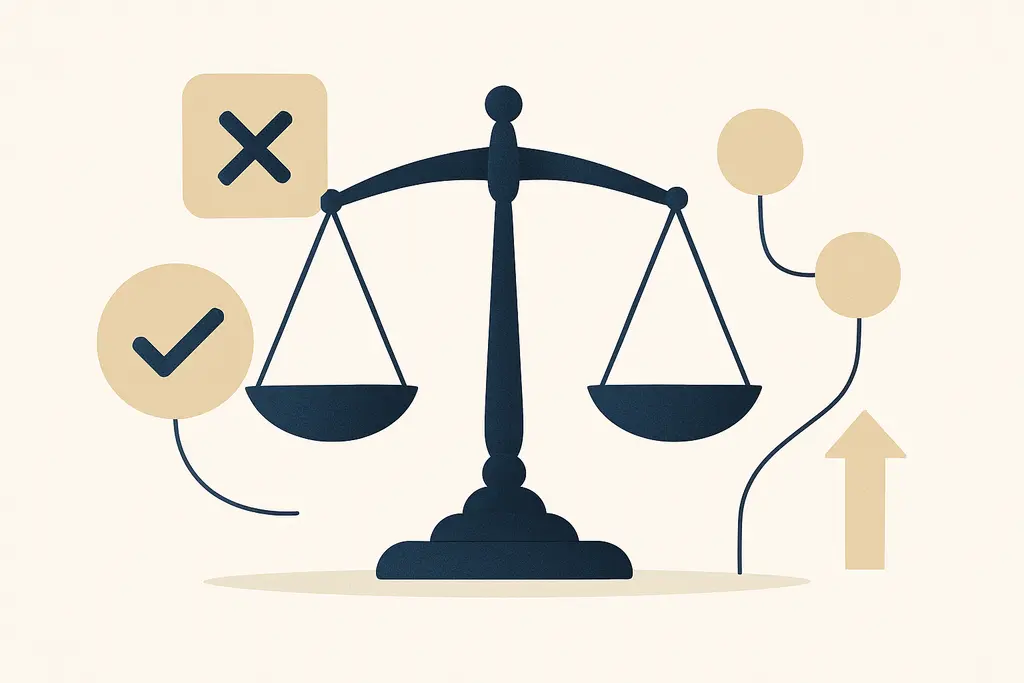Illustration: Choice architecture to reduce team bias