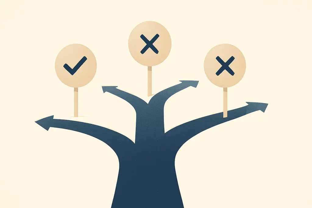 Illustration: Choice overload in hiring