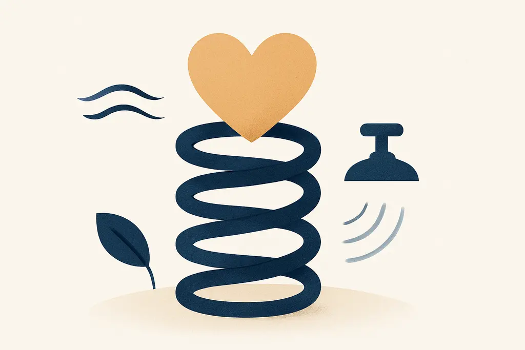 Illustration: Compassion resilience for managers