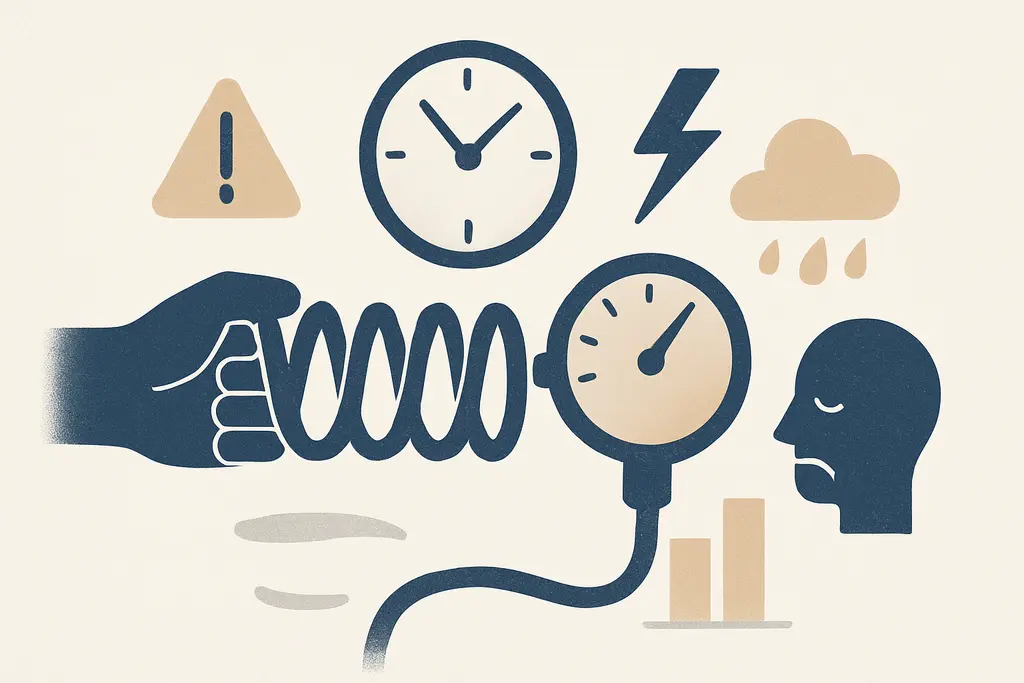 Illustration: Constant-urgency culture stress