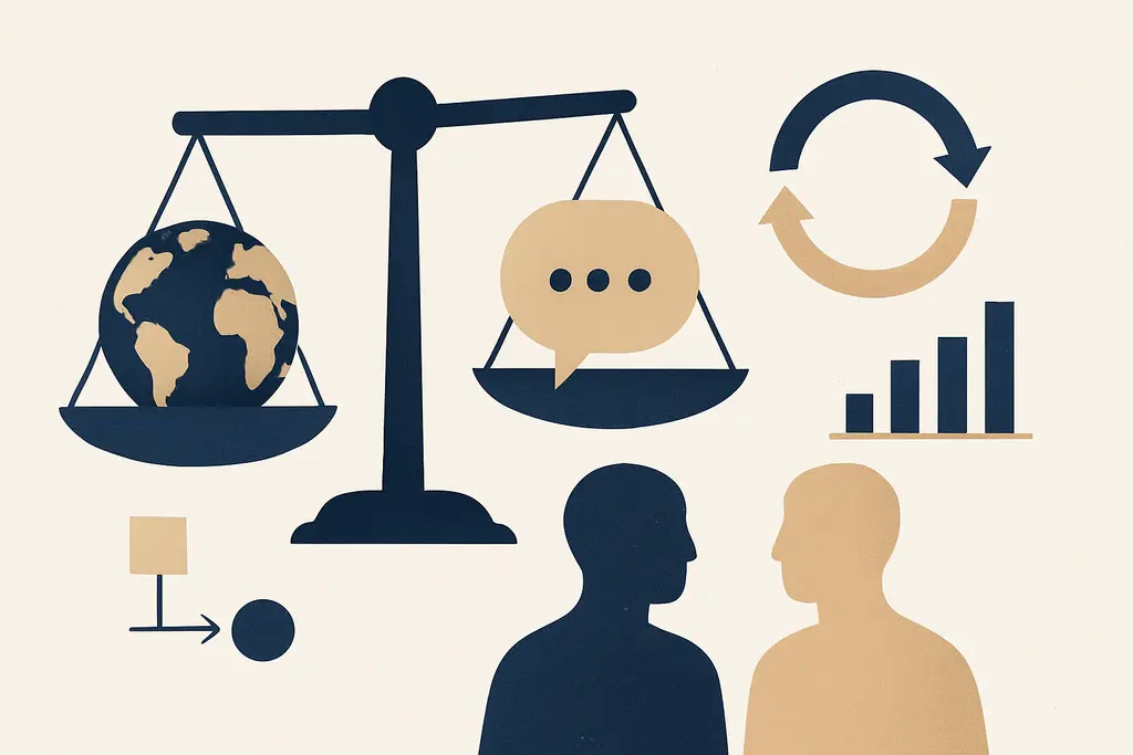 Illustration: Cross-cultural communication triggers in multinational teams