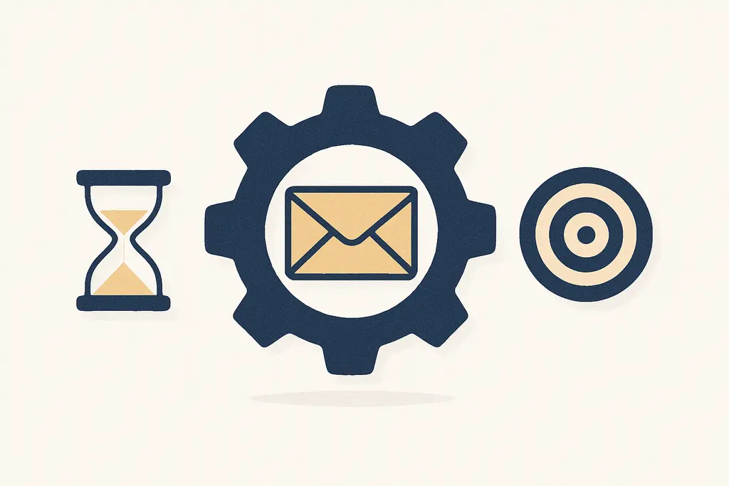 Illustration: Email batching benefits