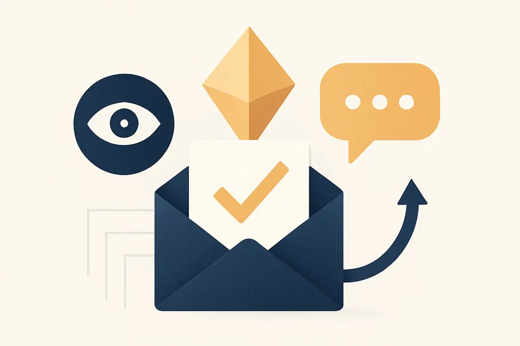 Illustration: Email read receipts and perceived pressure: how communication tracking affects team stress