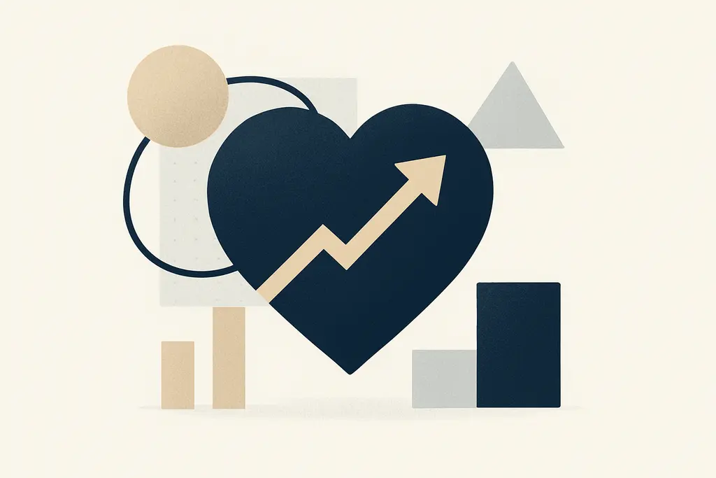 Illustration: Employee stock option decision psychology