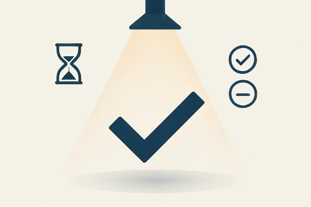 Illustration: End-of-day decision slump