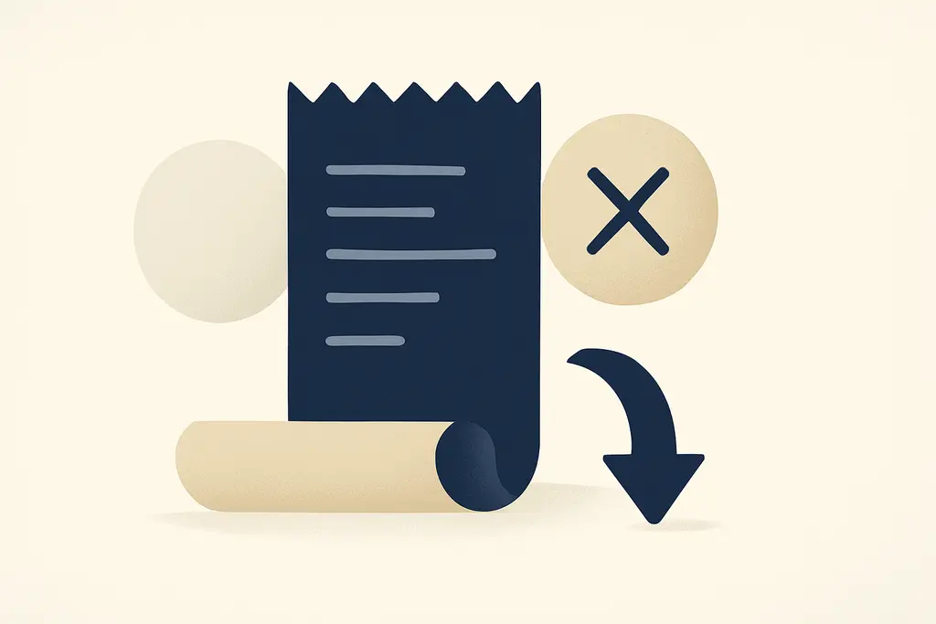 Illustration: Expense guilt when submitting business expenses