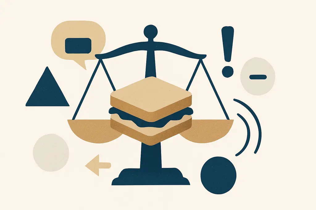 Illustration: Feedback sandwich backfire explained