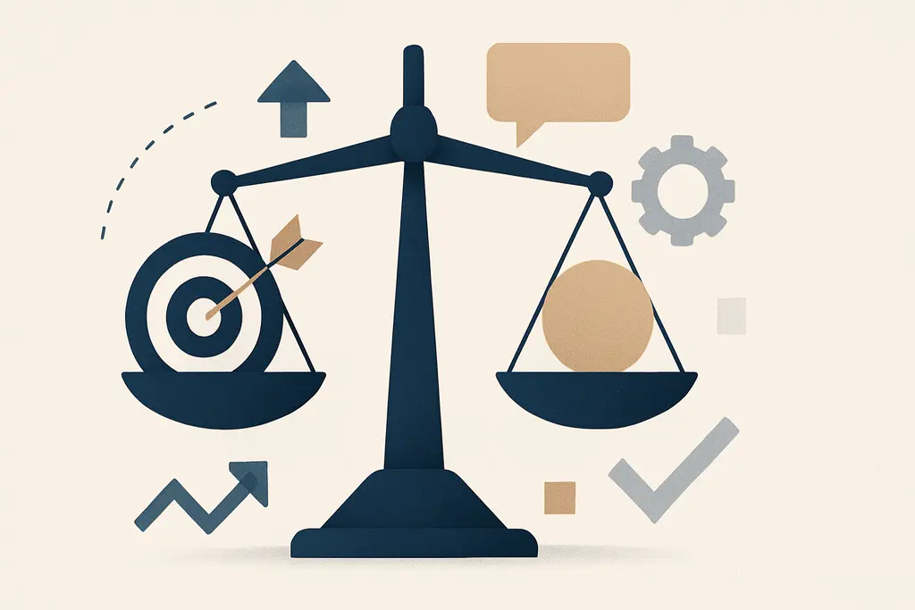 Illustration: Goal intention-action gap at work