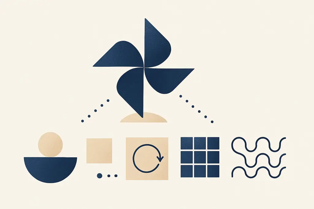 Illustration: Habit Anchors for Hybrid Work