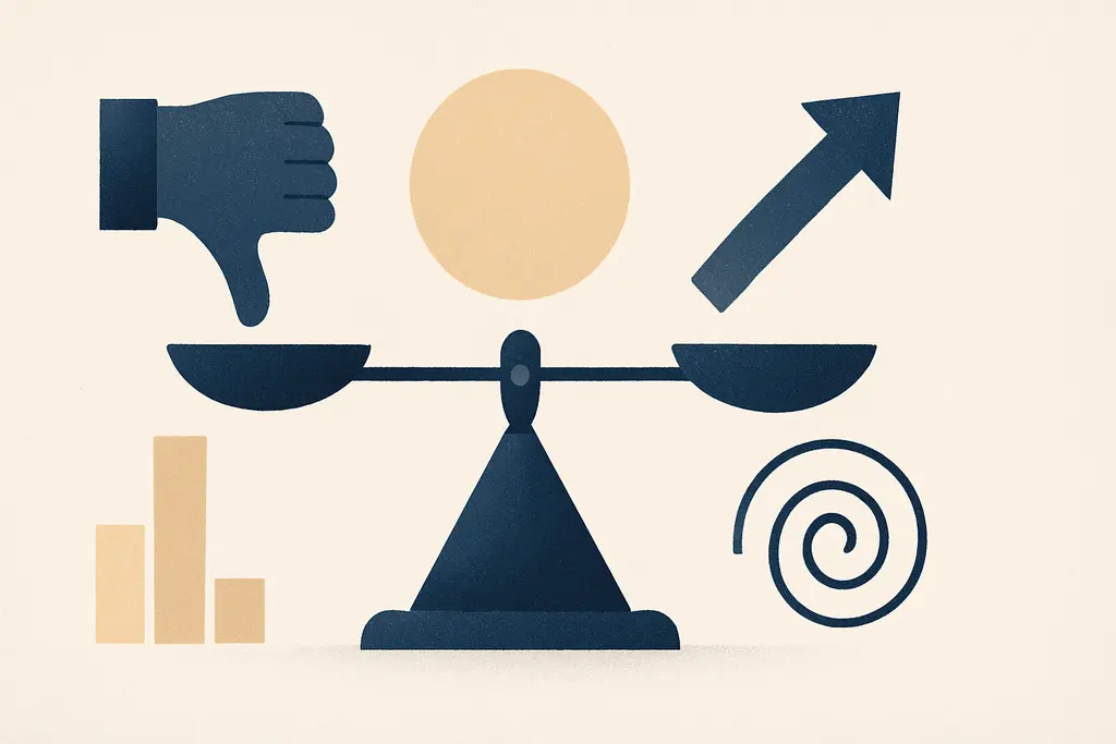 Illustration: How to replace a harmful work habit without willpower