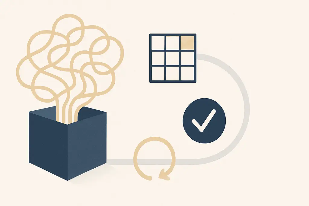 Illustration: implementation intentions for goal achievement vs procrastination
