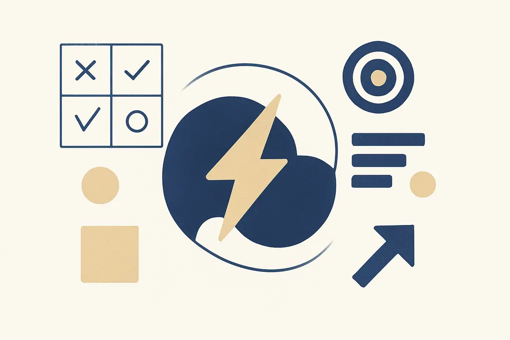 Illustration: Job interview energy management