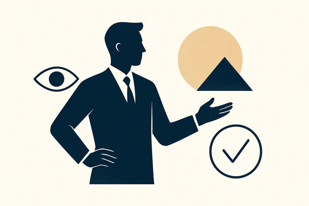 Illustration: Leader body language and trust