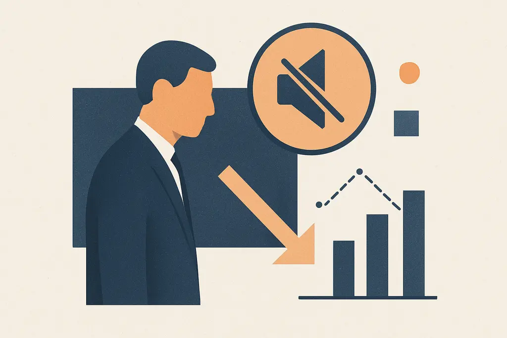 Illustration: Leader silence and perceived weakness