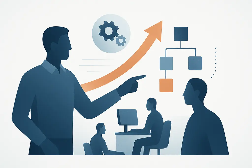 Illustration: Leading Through Organizational Change