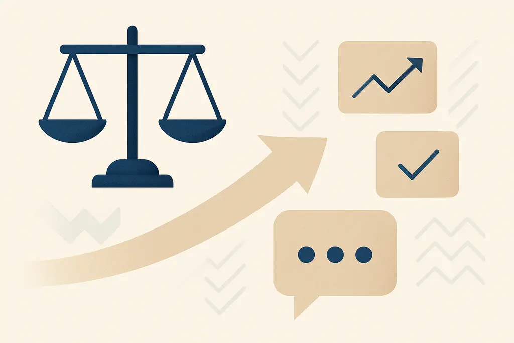 Illustration: managing up communication strategies examples for performance reviews