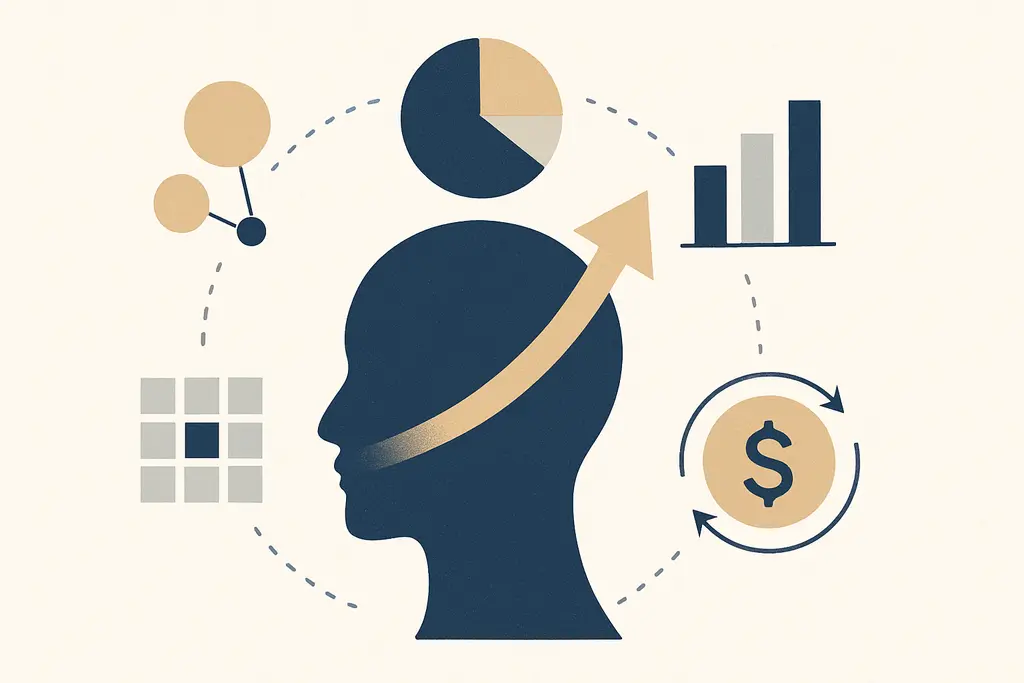 Illustration: Mental accounting strategies professionals use to manage multiple income streams