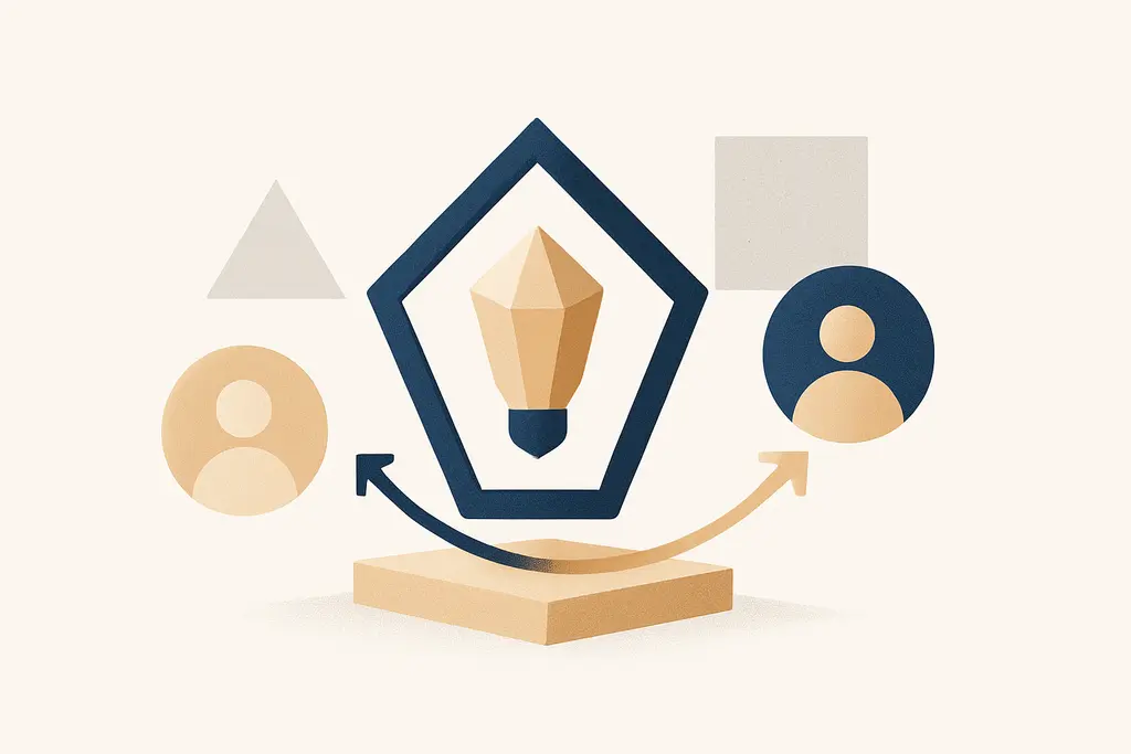 Illustration: Mentor vs sponsor at work