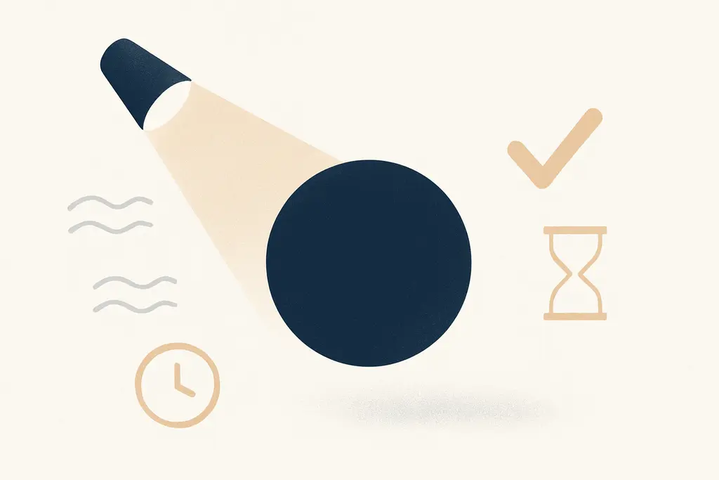 Illustration: Micro-commitments to reduce meeting churn