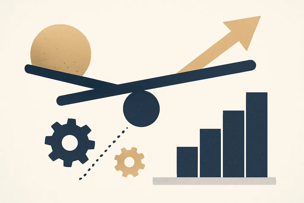 Illustration: Momentum recovery after project setbacks
