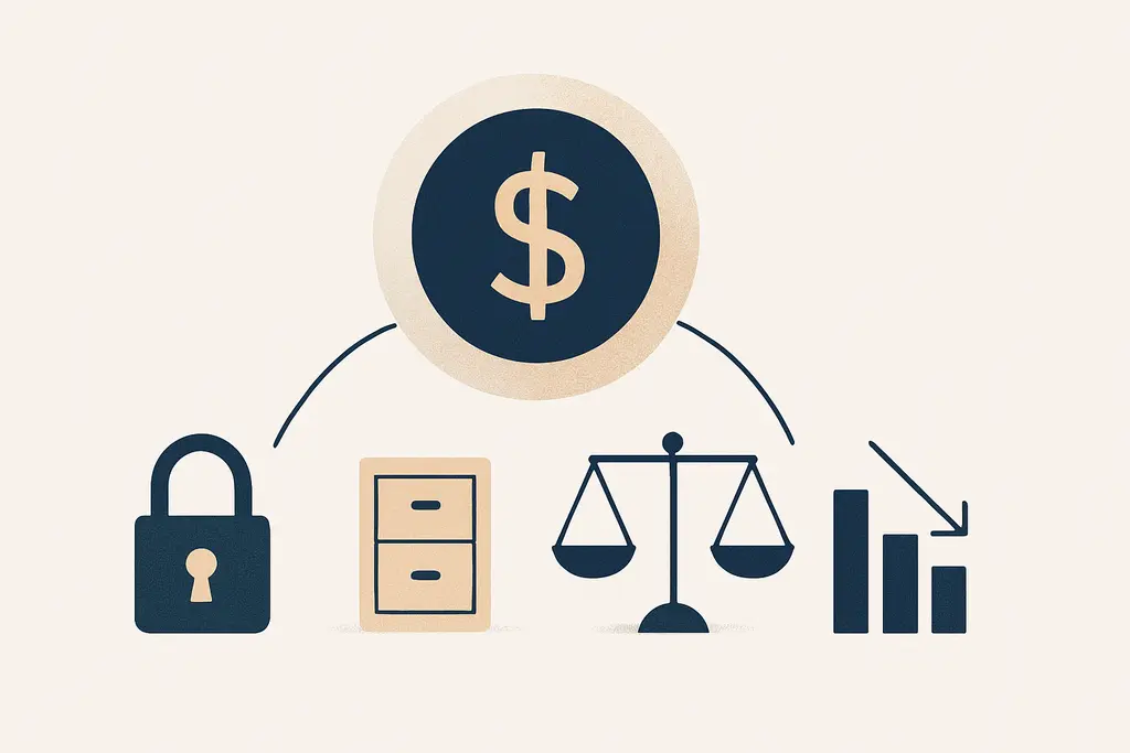 Illustration: Money scarcity mindset