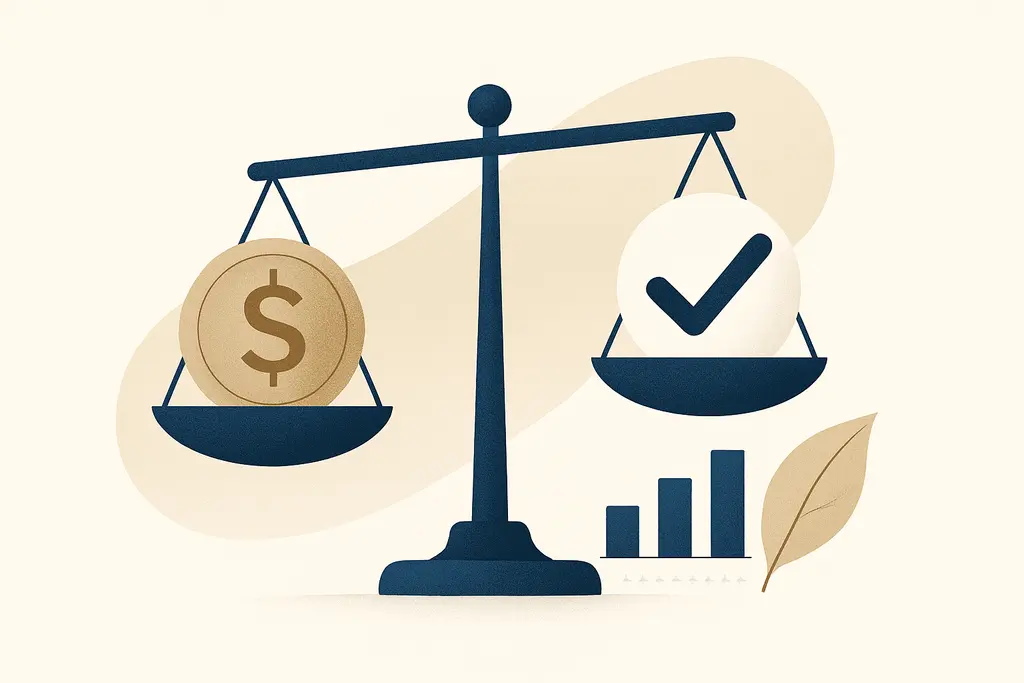 Illustration: Moral licensing and workplace spending decisions