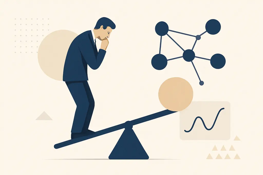 Illustration: Networking anxiety