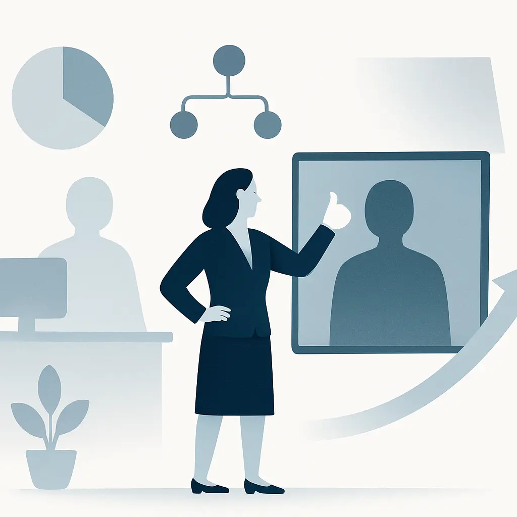 Illustration: Overcoming Self-Doubt Professionally