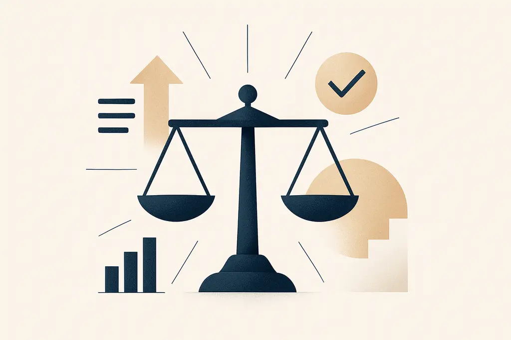 Illustration: Performance review confidence gap