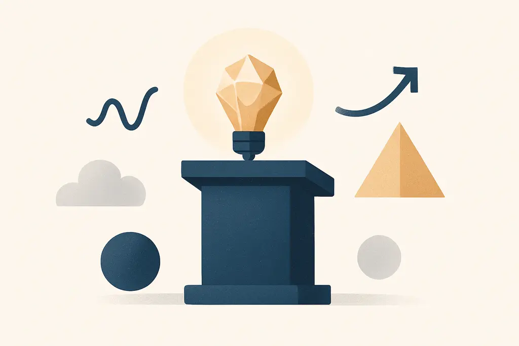 Illustration: Presentation anxiety at work