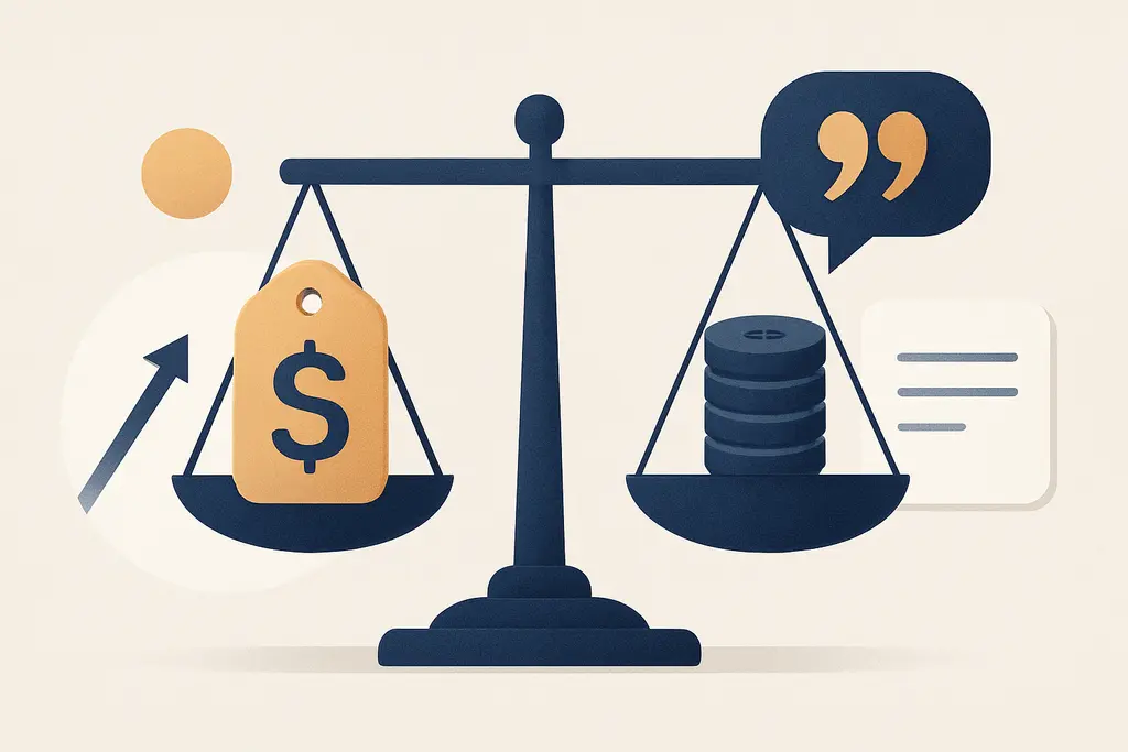 Illustration: Price anchoring in consumer shopping