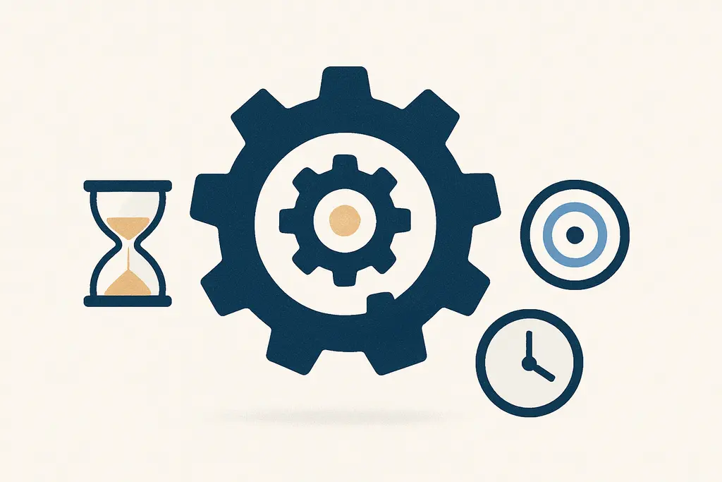 Illustration: Procrastination Loops: Why Tasks Wait Until Panic