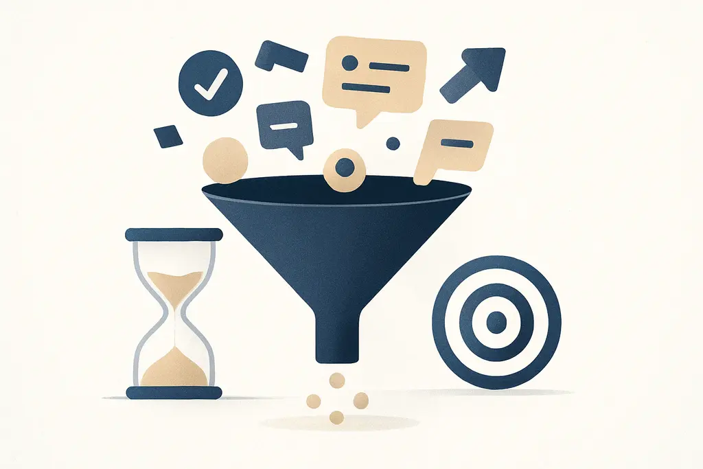 Illustration: Productivity app overload