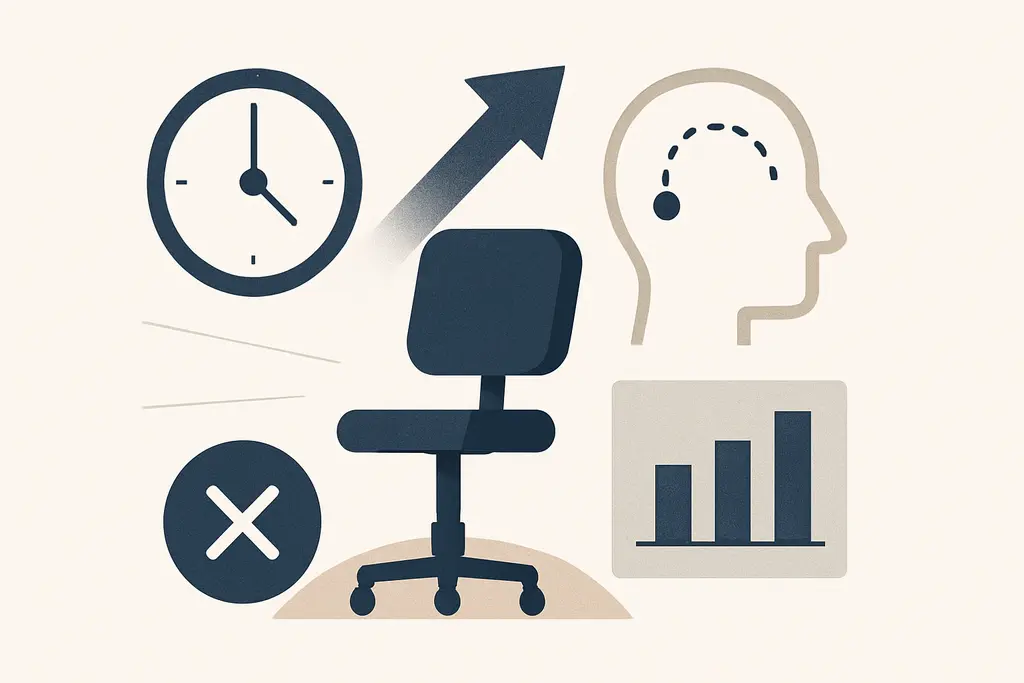 Illustration: Quiet quitting as a career strategy