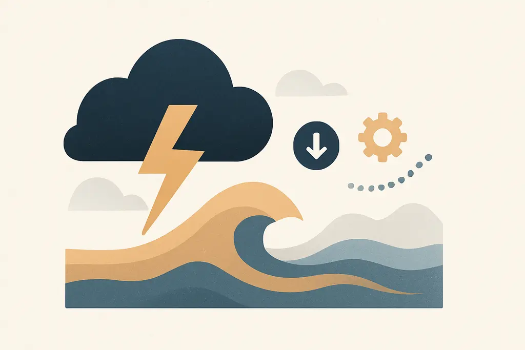 Illustration: Recognizing early energy depletion before burnout