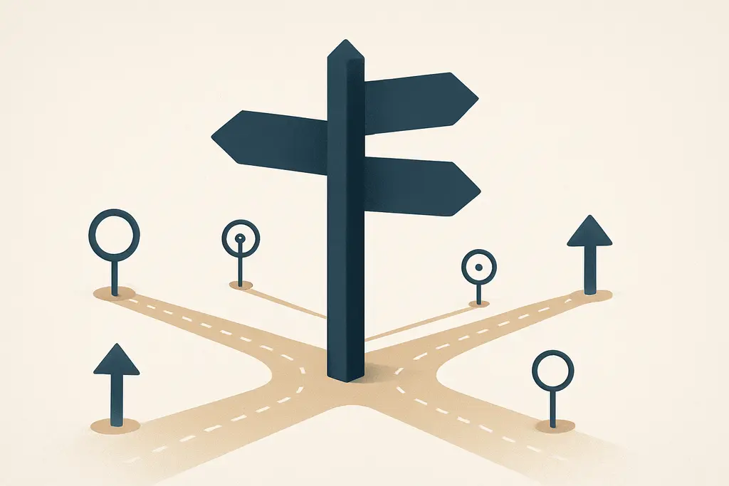 Illustration: Regret aversion in strategic choices