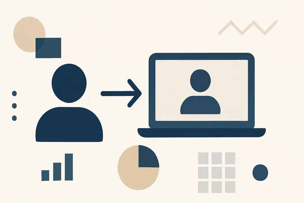 Illustration: Remote work visibility bias