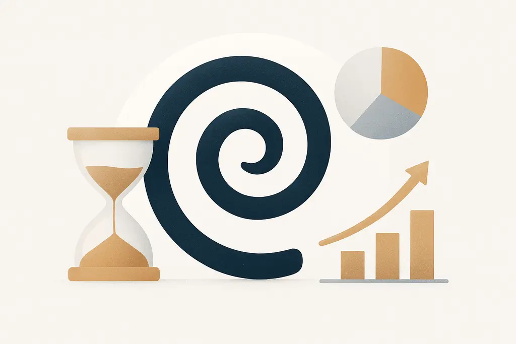 Illustration: Reward delay undermining habit change