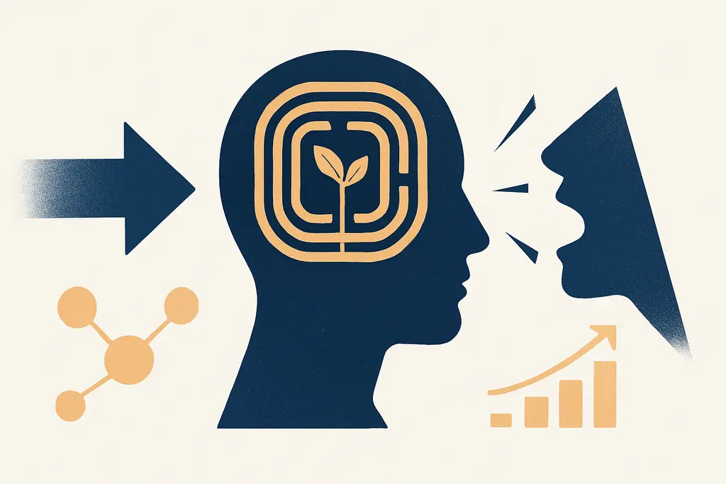 Illustration: root causes of assertive vs aggressive communication styles