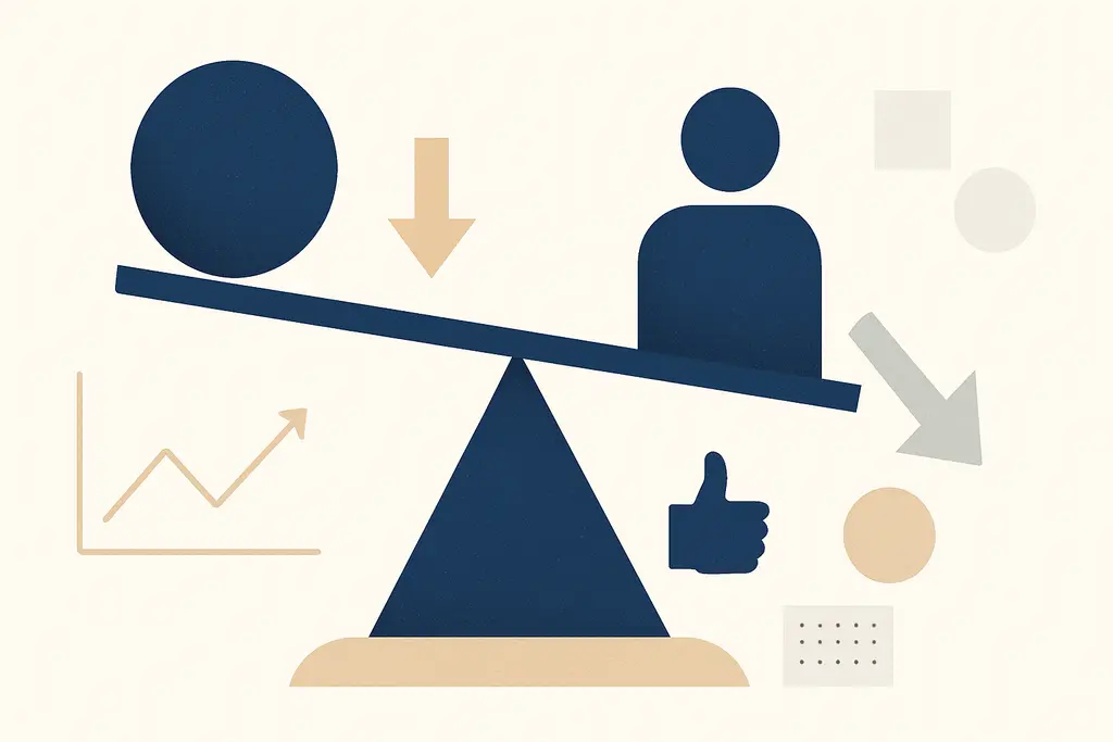 Illustration: Self-efficacy dips after setbacks